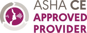 Asha Ce Approved Provider