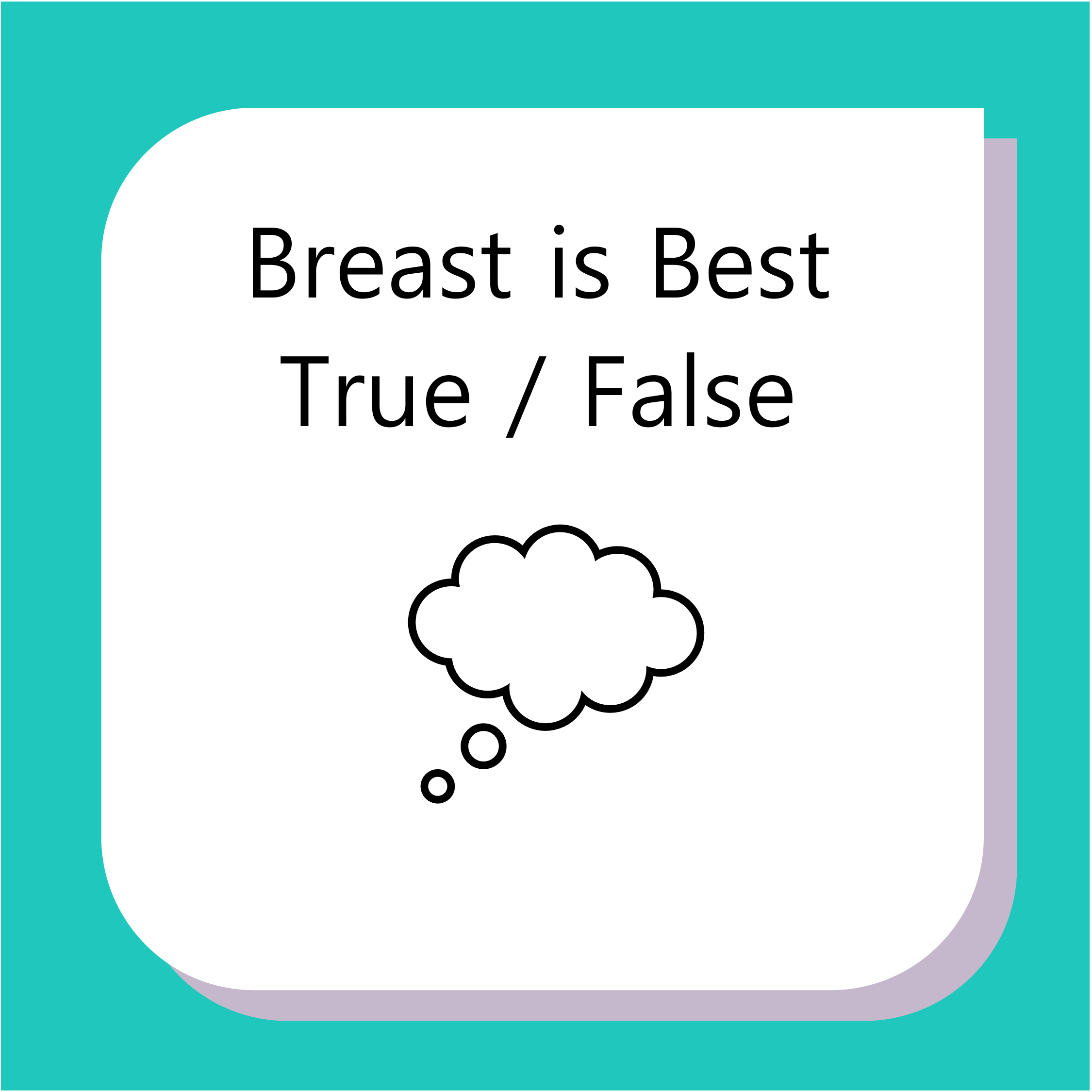 Breast is Best Quiz Logo